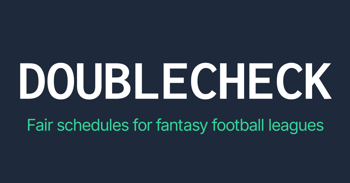DoubleCheck preview